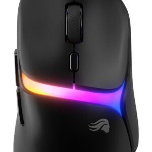 Glorious Gaming Model D3 Wired Gaming Mouse - Ultralight 57g Weight, 130M Click Optical Switches, 30K DPI BAMF 3.0 Sensor, 750 IPS Tracking, 50G Acceleration, Supports All Grip Types - Black