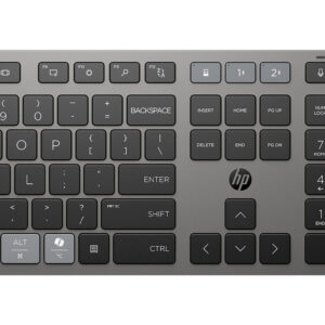 HP 720 Multi-Device Rechargeable Wireless Keyboard and Mouse Combo