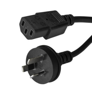 StarTech.com 3m (10ft) Computer Power Cord, AS/NZS 3112 to C13, 10A 250V, 18AWG, Black Replacement AC Power Cord, Printer Power Cord, PC Power Supply Cable, Monitor Power Cable - UL Listed