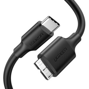 Ugreen UGR-20103 USB cable USB 3.2 Gen 1 (3.1 Gen 1) 1 m USB C Micro-USB B Black