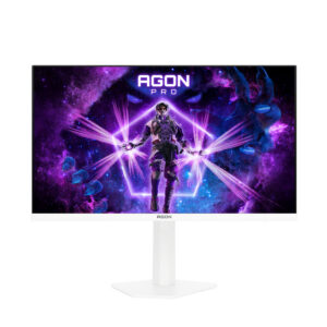 AOC AGON Pro AG276QSD 27" QHD 360Hz OLED Gaming Monitor - White Color - 2560x1440 - 0.03ms - HDMI - DisplayPort - HDR400 - Speaker - Height Adjustable - 100x100 VESA computer monitor 68.6 cm (27") 2560 x 1440 pixels