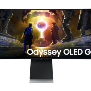 Samsung LS34DG850SEXXY computer monitor 86.4 cm (34") 3440 x 1440 pixels UltraWide Quad HD OLED Silver