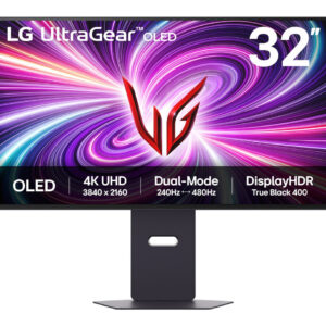 LG 32GX870A-B computer monitor 81.3 cm (32") 3840 x 2160 pixels 4K Ultra HD OLED Black