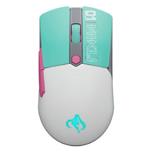 ASUS TUF Gaming Mini Wireless Hatsune Miku Edition mouse Right-hand RF Wireless + Bluetooth + USB Type-A Optical 1200 DPI