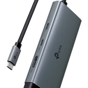 TP-Link UH6120C interface hub USB Type-C Grey