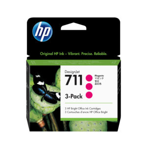 HP 711 3-pack 29-ml Magenta DesignJet Ink Cartridges