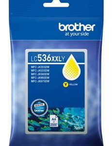Brother LC536XXLY ink cartridge 1 pc(s) Original Extra (Super) High Yield Yellow