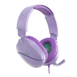 Turtle Beach Recon 70 Lavender Wired Multiplatform Gaming Headset for PS5, PS4, Xbox Series X or S, Xbox One and Mobile with 3.5mm Wired Connection, Flip-to-Mute Mic, 40mm Speakers