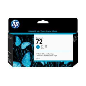 HP 72 130-ml Cyan DesignJet Ink Cartridge