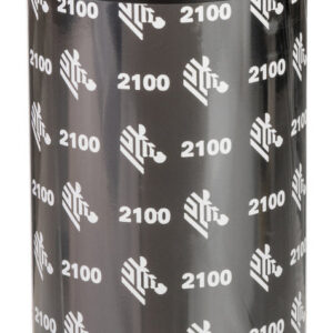 Zebra 2100 Wax thermal ribbon 450 m Black