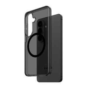 PanzerGlass CARE™ by ® Smokey Case w. Black Qi Samsung Galaxy S26