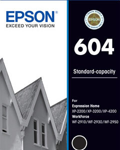 Epson 604 ink cartridge 1 pc(s) Original Standard Yield Black