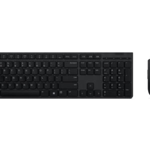 Lenovo 4X31K03931 keyboard Mouse included Home/Office RF Wireless + Bluetooth US English Black