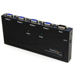 StarTech.com 4 Port High Resolution VGA Video Splitter - 350 MHz - TAA