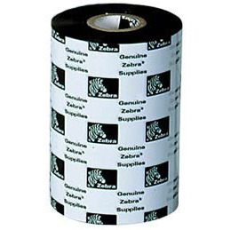 Zebra 5555 Wax/Resin thermal ribbon 74 m Black