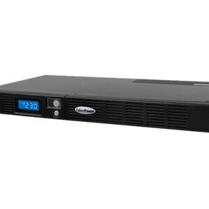 CyberPower OR600ELCDRM1U uninterruptible power supply (UPS) 0.6 kVA 360 W 6 AC outlet(s)