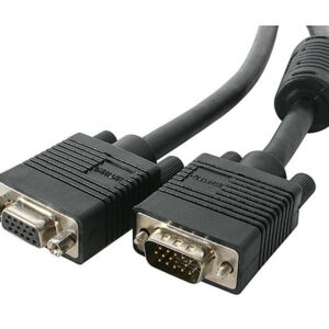 StarTech.com 15m Coax High Resolution Monitor VGA Video Extension Cable - HD15 M/F