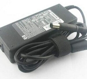 HP 608428-002 power adapter/inverter Indoor 90 W Black