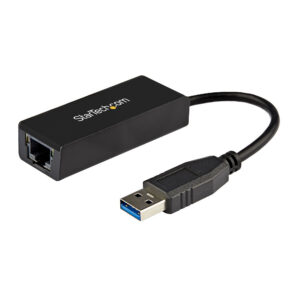 StarTech.com USB 3.0 to Gigabit Ethernet Network Adapter, 10/100/1000 Mbps, USB to RJ45, USB 3.0 to LAN Adapter, USB 3.0 Ethernet Adapter (GbE), TAA Compliant