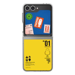 Samsung GP-TOF741SBC mobile phone case 17 cm (6.7") Cover Yellow