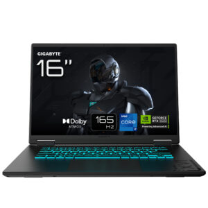 GIGABYTE GAMING A16 CMHI2AU894SH laptop Intel® Core™ i7 i7-13620H 40.6 cm (16") WUXGA 16 GB DDR5-SDRAM 1 TB SSD NVIDIA GeForce RTX 4050 Wi-Fi 6E (802.11ax) Windows 11 Home Black