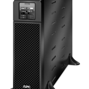 APC Smart-UPS On-Line, 5kVA, Tower, 230V, 6x C13+4x C19 IEC outlets, Network Card+SmartSlot, Extended runtime, W/O rail kit