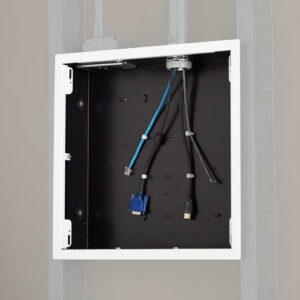 Chief PAC526FW, Large In-Wall Storage Box with White Flange