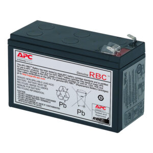 APC Replacement Battery Cartridge, Valve regulated lead–acid battery, 7Ah, 12VDC, 2-year warranty