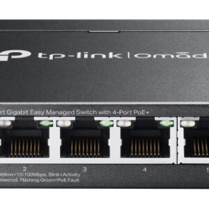 TP-Link Omada 5-Port Gigabit Easy Managed Switch with 4-Port PoE+