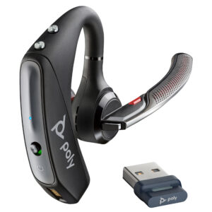 HP Poly Voyager 5200 USB-A Bluetooth Headset +BT700 dongle
