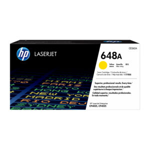 HP 648A Yellow Original LaserJet Toner Cartridge