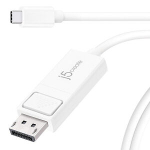 j5create JCA141 USB Type-C to 4K DisplayPort Cable