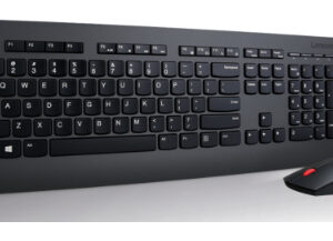 Lenovo 4X30H56796 keyboard Mouse included Universal RF Wireless QWERTY US English Black