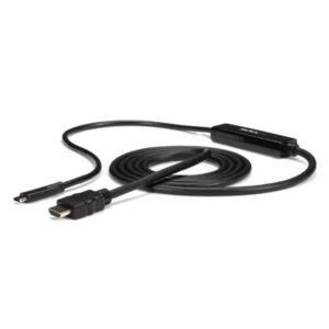 StarTech.com 3ft (1m) USB C to HDMI Cable - 4K 30Hz USB Type-C to HDMI Video Display Converter - USB-C DP Alt Mode to HDMI Monitor Adapter Cord - Thunderbolt Compatible