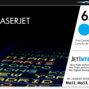 HP 655A Cyan Original LaserJet Toner Cartridge