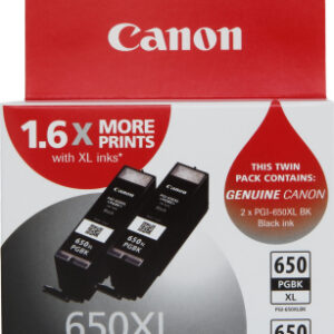 Canon PGI-650XLBK-TWIN ink cartridge Original Black