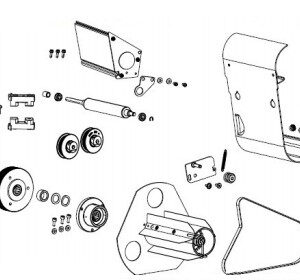 Zebra P1083347-021 printer kit