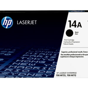HP 14A Black Original LaserJet Toner Cartridge
