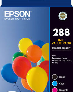 Epson 288 ink cartridge Standard Yield Black, Cyan, Magenta, Yellow