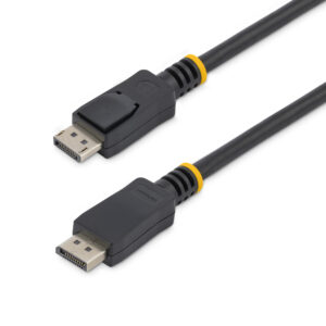 StarTech.com 15ft (4.6m) DisplayPort 1.2 Cable - 4K x 2K Ultra HD VESA Certified DisplayPort Cable - DP to DP Cable for Monitor - DP Video/Display Cord - Latching DP Connectors