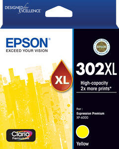 Epson 302XL ink cartridge 1 pc(s) High (XL) Yield Yellow