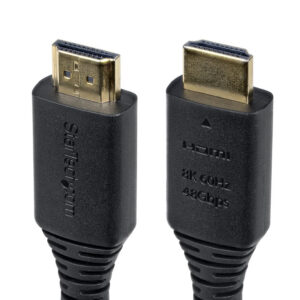 StarTech.com 50cm (1.6ft) Certified Ultra High Speed HDMI Cable, 8K 60Hz/4K 120Hz, HDMI 2.1 Cable with HDR10+ / eARC, 48Gbps, 8K HDMI Cord for Monitor/TV/Display, Flexible TPE Jacket
