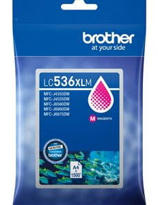 Brother LC536XLM ink cartridge 1 pc(s) Original High (XL) Yield Magenta