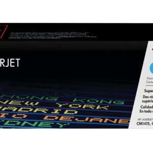 HP 128A Cyan Original LaserJet Toner Cartridge