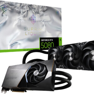 MSI SUPRIM GEFORCE RTX 5080 16G LIQUID SOC graphics card NVIDIA 16 GB GDDR7