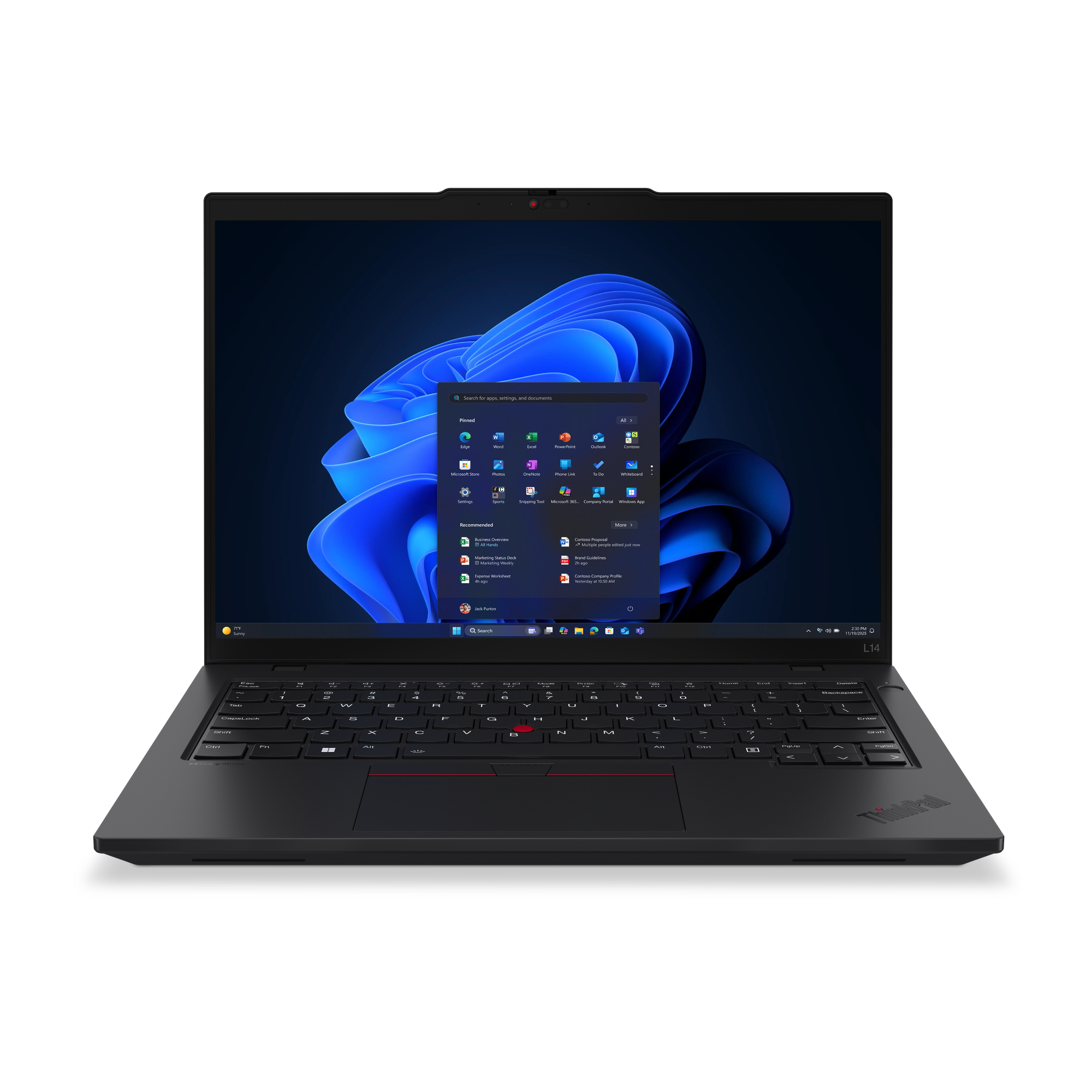 Lenovo ThinkPad L14 Gen 6 (AMD) AMD Ryzen™ 5 PRO 215 Laptop 35.6 cm (14") WUXGA 16 GB DDR5-SDRAM 512 GB SSD Wi-Fi 7 (802.11be) Windows 11 Pro Black English