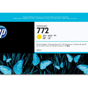 HP 772 300-ml Yellow DesignJet Ink Cartridge