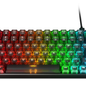 Lenovo Legion K510 Mini Pro keyboard Gaming USB US English Black, Transparent