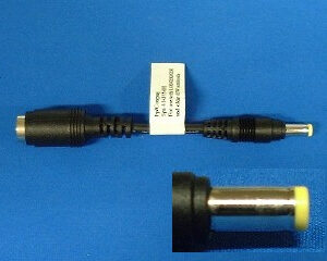 HP 414135-001 cable gender changer 3-pin Black