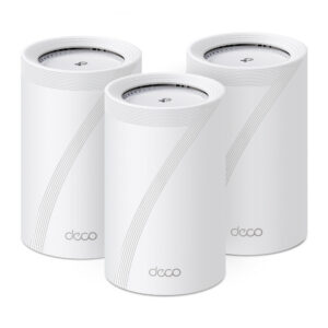 TP-Link Deco BE68 (3-pack) Tri-band (2.4 GHz / 5 GHz / 6 GHz) Wi-Fi 7 (802.11be) White Internal